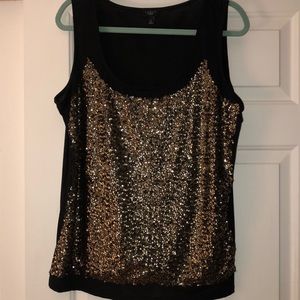 Talbots Sequin Tank